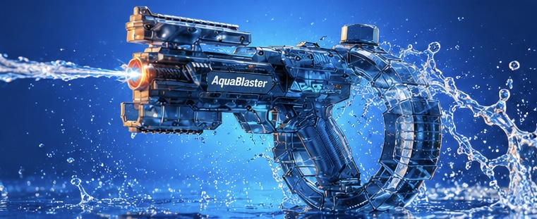 fusil à eau électrique haute puissance AquaBlaster Ultra