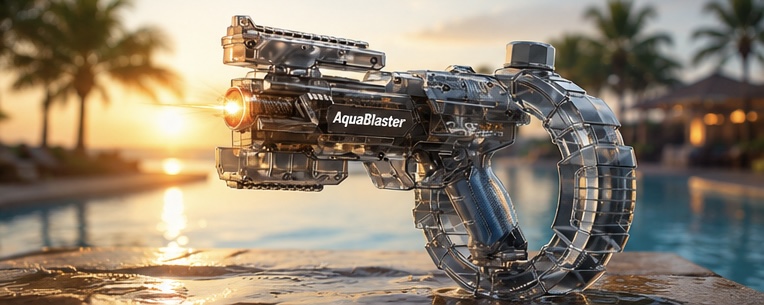 fusil à eau électrique haute puissance AquaBlaster Ultra, photo 2